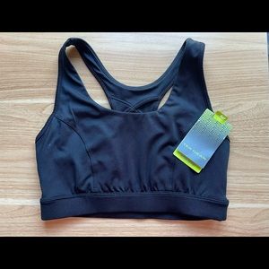 TEK GEAR Medium Support sports bra Black (M)
